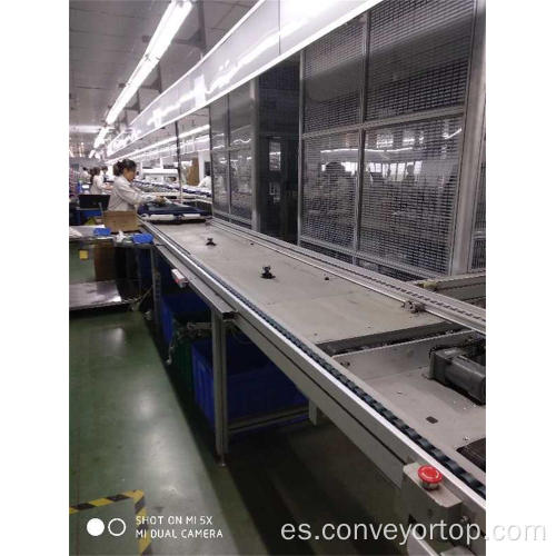 SKD TV Assembly Line Transportador de cadena de velocidad